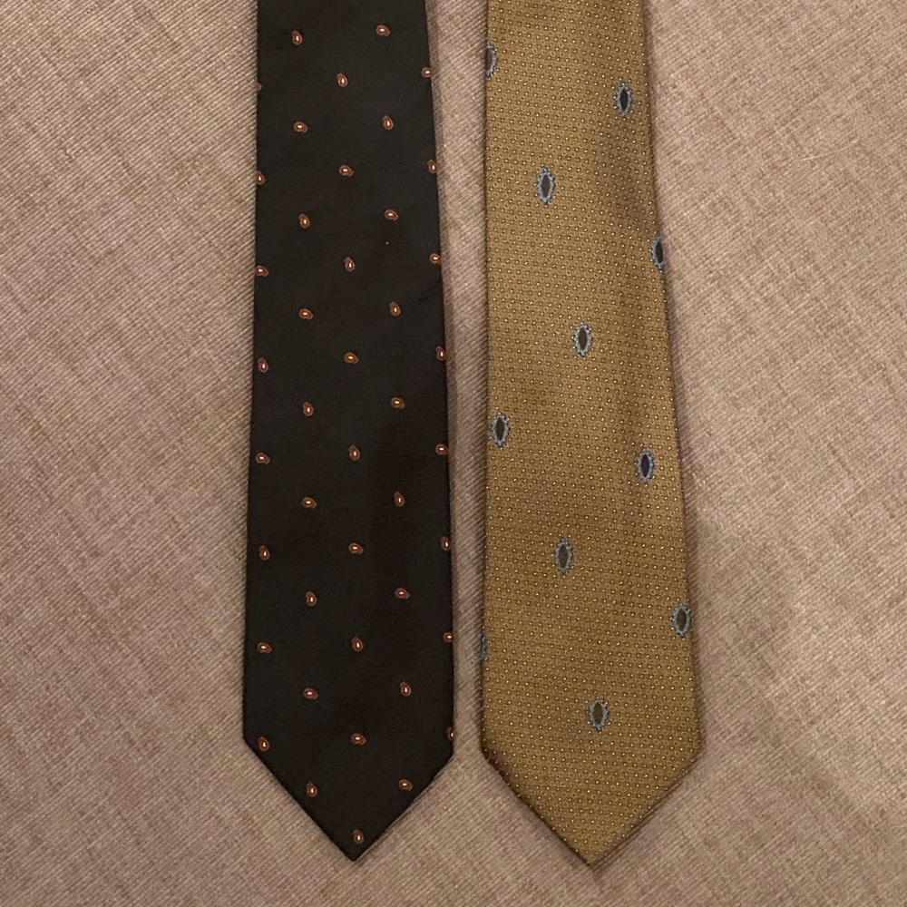 2 Hugo Boss ties